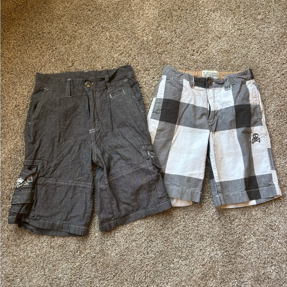 Bundle of Gray Cargo Shorts